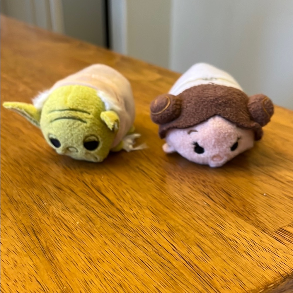 Star Wars Plush Set - yoda and princess